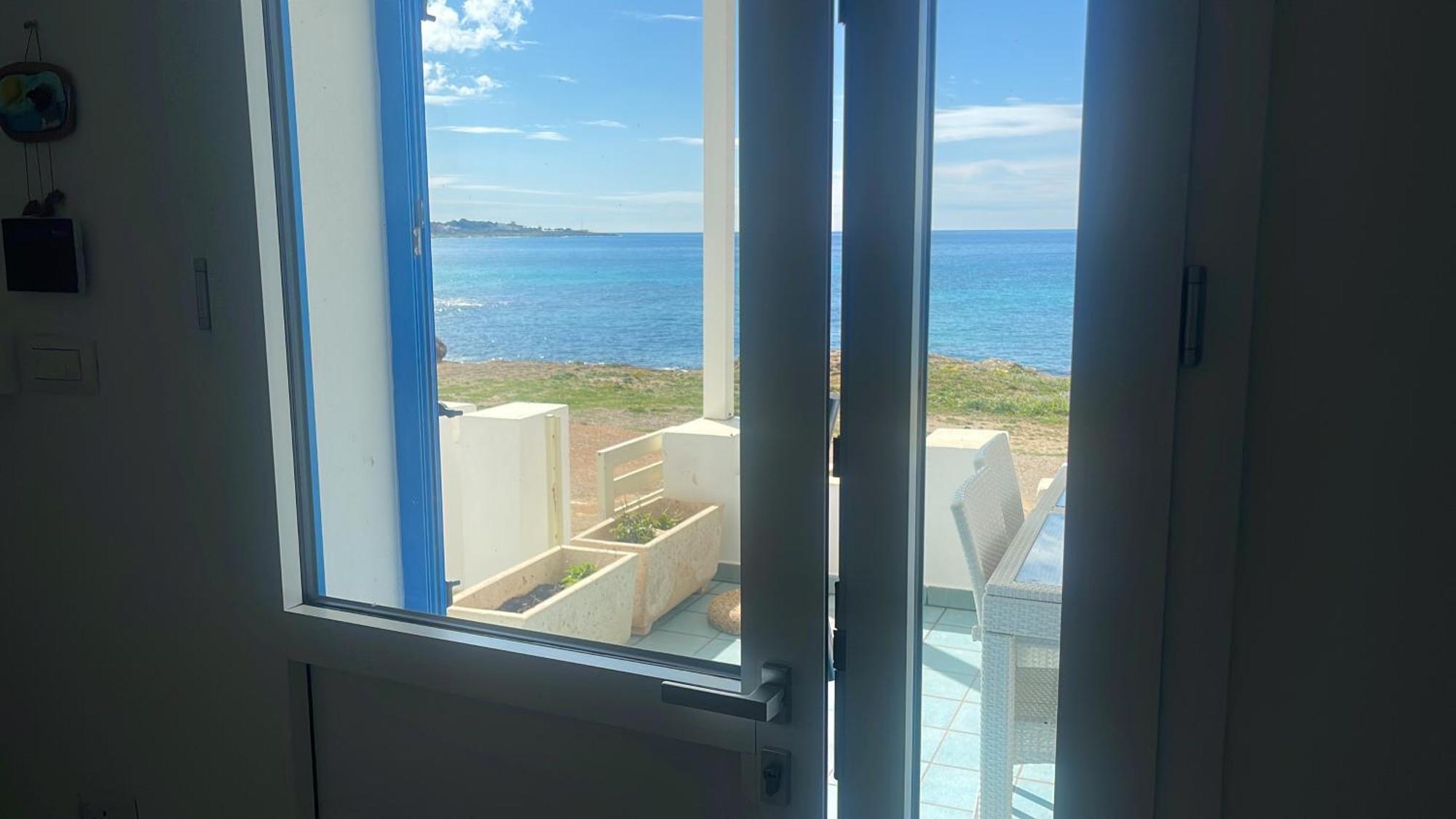 Villa Casa Direttamente Sul Mare Marina di Mancaversa Exterior foto
