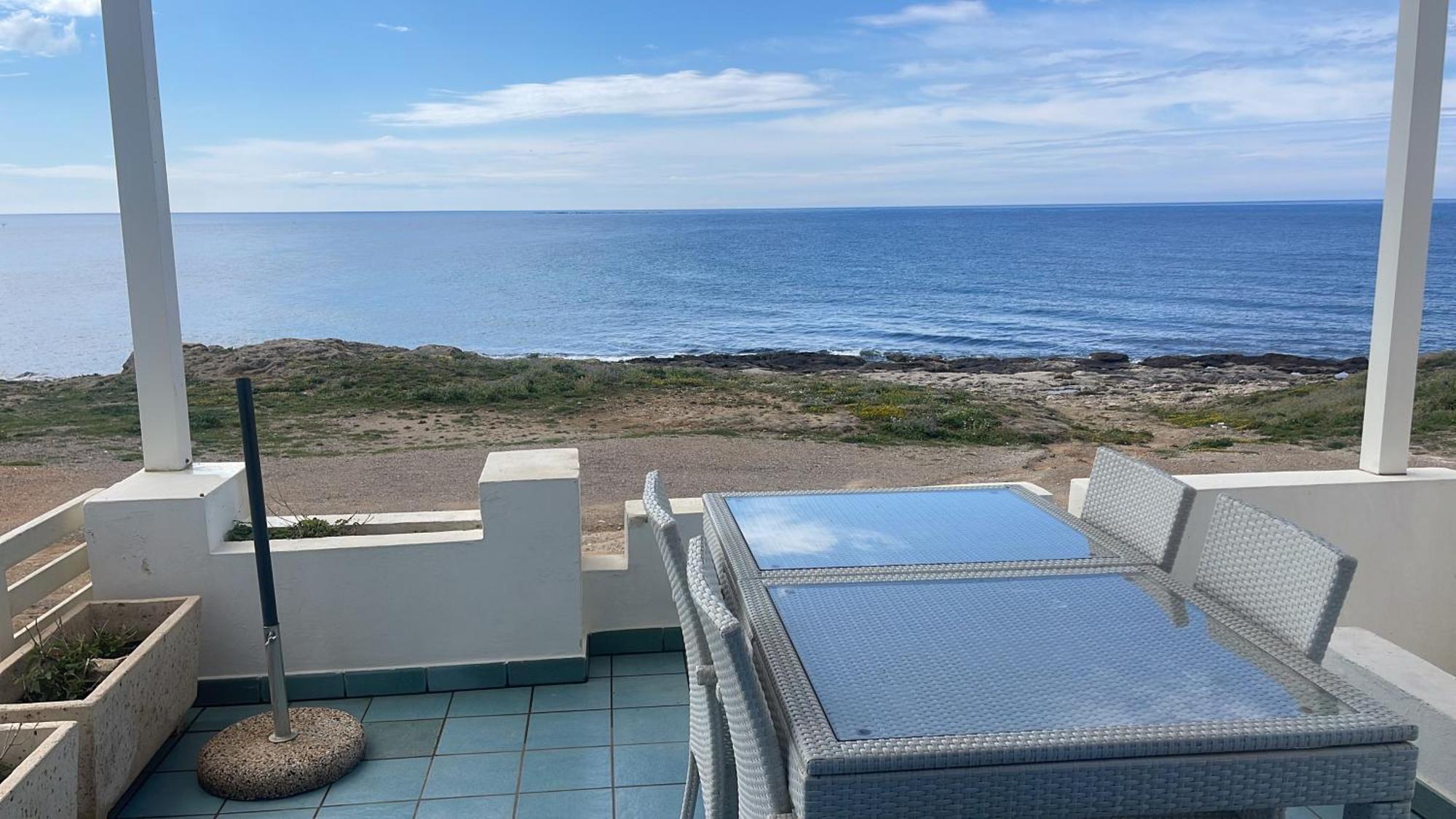 Villa Casa Direttamente Sul Mare Marina di Mancaversa Exterior foto